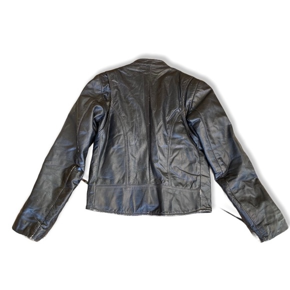 Vintage leather Biker Jacket - Picture 2 of 3